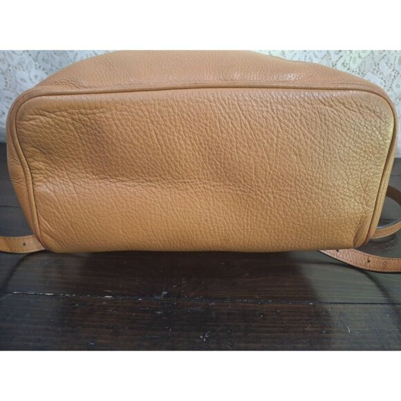 EUC Michael Kors Rhea Medium Pebbled Brown Leather Backpack-Excellent Condition! - Picture 8 of 14